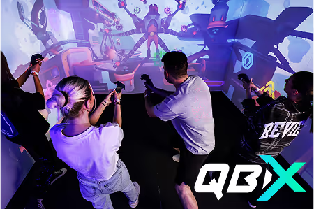 QBIX Arcade — Play Inside the Game